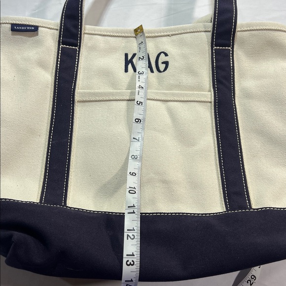 Lands End canvas tote bag - Picture 6 of 8